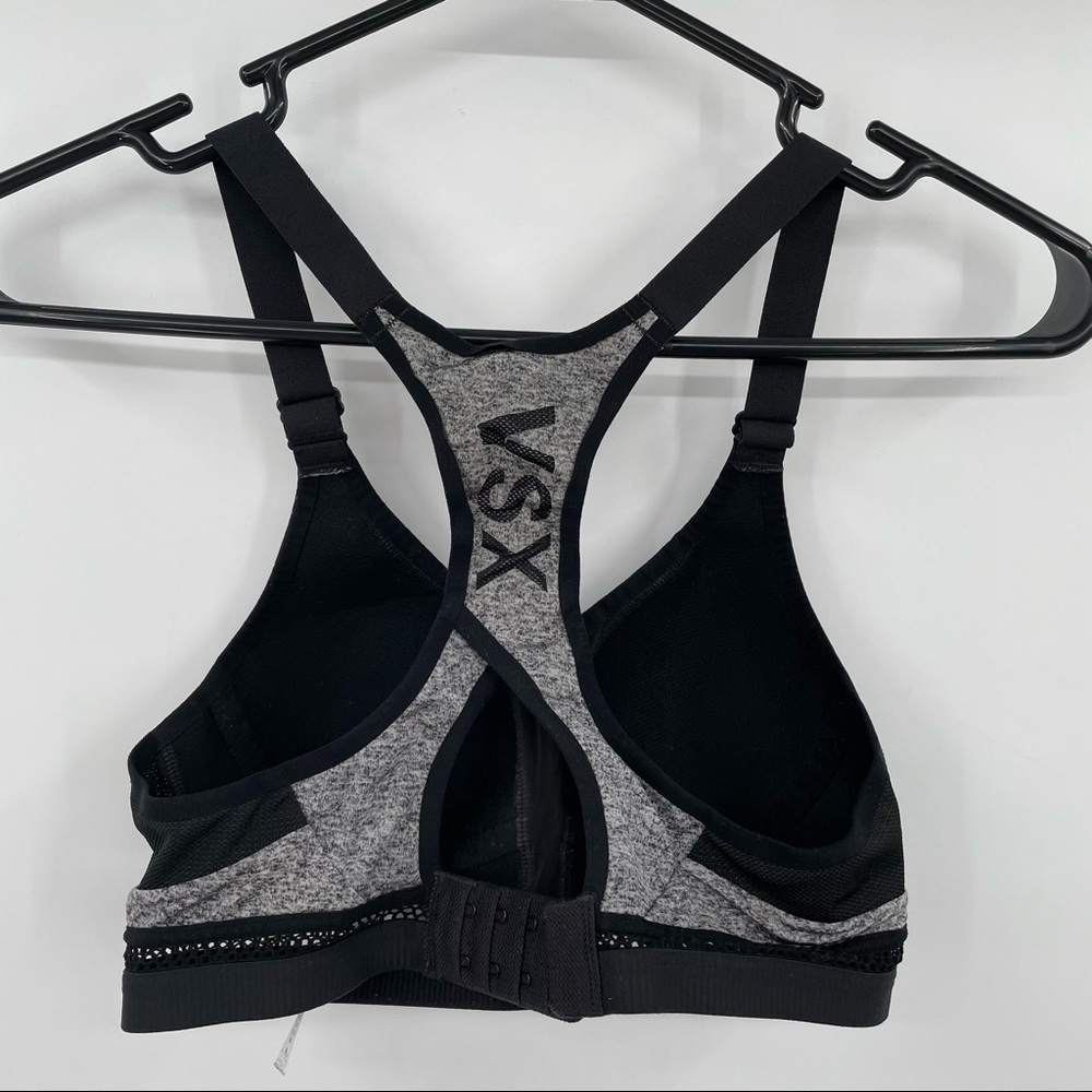 VSX Heather Gray Padded Sports Bra - Picture 4 of 9
